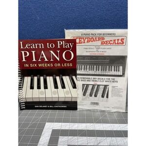 Learn to Play Piano in Six Weeks or Less (Volume 1) Keyboard Decals 24
